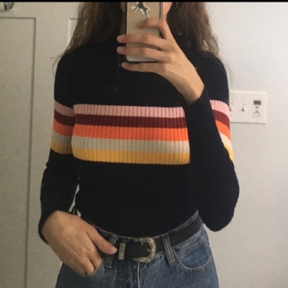Urban Outfitters cropped turtleneck